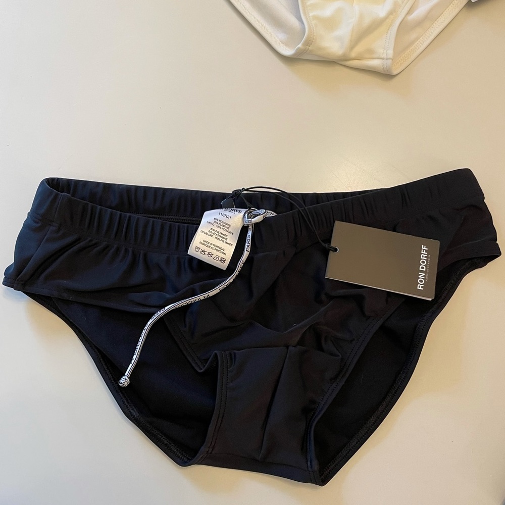 Ron Dorff Swim Briefs Size Medium BLACK